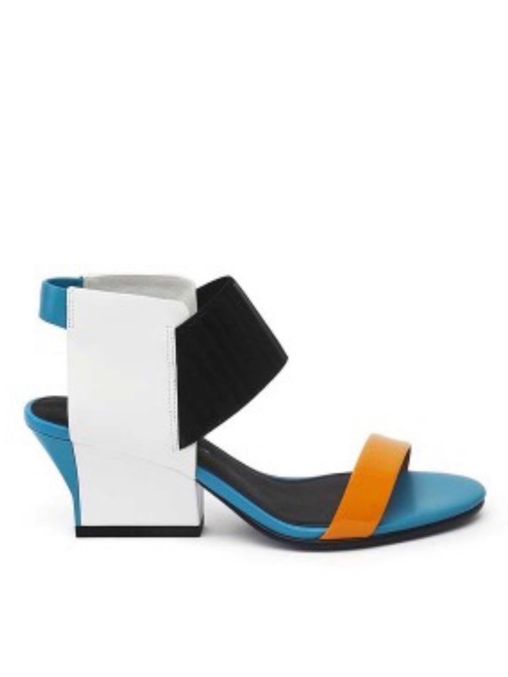 United Nude Colorblock Leather Heeled Sandals | 38 - Picture 10 of 10